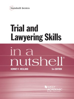 cover image of Trial and Lawyering Skills in a Nutshell
